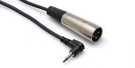 Mic Cable Xlr Male To 3.5Mm Ts Right Angle 5Ft - £29.12 GBP