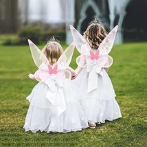 Angel wings headband fairy stick three-piece set; Fairy Wings Dress Up Sparkling - £15.48 GBP