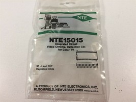 (1) NTE NTE15015 Integrated Circuit TV Video Processor - $12.99