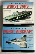 The World&#39;s Worst… Cars &amp; Aircraft Set, 2005, Barnes &amp; Noble, HB VG W/DJ - £8.04 GBP