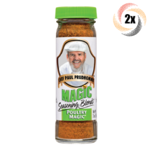 2x Shakers Chef Paul Prudhomme Poultry Magic Flavor Seasoning Blends | 2oz - £15.41 GBP