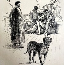 1897 Victorian Art Print From Hypatia Edmund Garrett #8 Kingsley DWT10B - £19.65 GBP