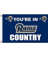 Los Angeles Rams Logo Club Flag 3X5 Ft Polyester Banner USA 90x150cm - €17,06 EUR