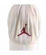 Air Jordan Jumpman Nike Cap White Red Logo Baseball Fitted Hat Flexfit S... - £22.18 GBP