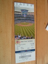 MLB 2011 Minnesota Twins (Central Division Champs) Vs New York NY Yankees 8/19 - $2.92
