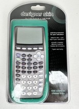 Texas Instruments TI-84 Plus SE Silicone Calculator Designer Skin Green NEW - $27.67