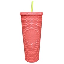 Starbucks Dragonfruit Studded 24oz Cold Cup Tumbler New Without Box - £54.48 GBP