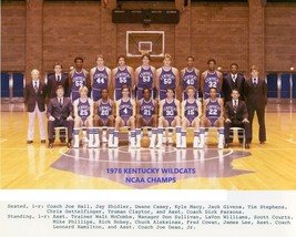 1978 KENTUCKY WILDCATS TEAM 8X10 PHOTO PICTURE NCAA BASKETBALL CHAMPS - $4.94