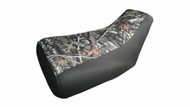For Honda Rancher TRX 420 Seat Cover 2015 To 2017 Camo Top Black Side #TG201806 - $32.90
