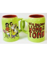 Bob&#39;s Burgers We&#39;re Belchers From the Womb to the Tomb 20 oz Ceramic Bee... - £11.40 GBP