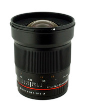 New Rokinon 24mm F1.4 Aspherical Wide Angle Lens for Canon EOS - $717.99