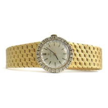 Authenticity Guarantee 
Omega Vintage Diamond Bezel 18K Yellow Gold Watch, 22... - £3,901.39 GBP