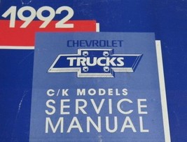 1992 Chevrolet Chevy CK TRUCK SUBURBAN 1500 2500 3500 Service Repair Manual NEW - £120.18 GBP