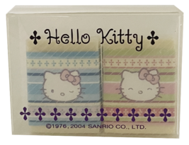 Eraser Hello Kitty Pink Blue Sanrio USA 2004 Kawaii School Radiergummi V... - £10.22 GBP