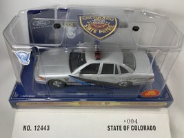 Code 3 1:24 Scale Die-cast Police Car - Colorado State Police + Patch - £22.21 GBP