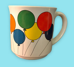 Balloons Mug Coffee Cup By Recycled Paper Products - $13.00