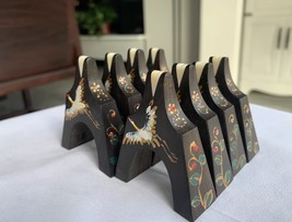 Guzheng Bridge Ebony wood Paintings Guzheng accessories - $6,318.94 MXN