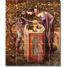Edward Burne-Jones Mythology Painting Ceramic Tile Mural BTZ01204