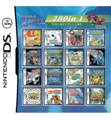 280 In 1 Game Cartridge for DS 3DS DSi XL - $36.00