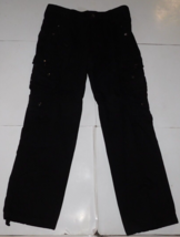 Bawangcheng Black Cargo Pants  Size 38 Brand New - £47.96 GBP