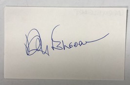 Larry Elgart (d. 2017) Signed Autographed Vintage 3x5 Index Card - $14.99