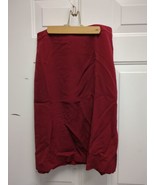 Harold&#39;s Pencil Skirt Red. Short Slit in Back. Size 10 - $8.90