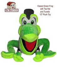 Classic Toy 12 inch Green Frog with Top Hat &amp; Tuxedo Plush Toy - used - $9.95