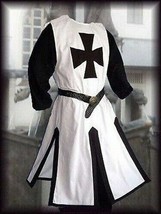 Medieval Tabard Templar Knights Costume Templar Tunic Renaissance Dress ... - £44.12 GBP