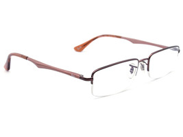 Ray Ban Women&#39;s Eyeglasses RB 5317 2511 Brown Rose Pink Half Rim Frame 53-17 140 - £45.06 GBP