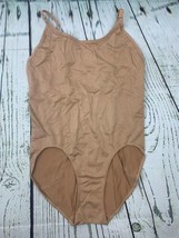 Women Girls Leotards Nude Seamless Camisole Undergarment With Transition - $21.85