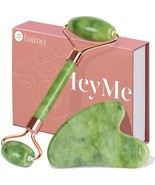 BAIMEI IcyMe Gua Sha &amp; Jade Roller Facial Tools Face Roller and Gua Sha ... - $18.79