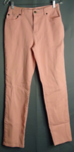 Ralph Lauren Denim Straight Leg Jeans Salmon Pink Womens Size 4 - £14.23 GBP