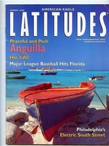 American Eagle Latitudes Magazine Spring 1998 Anguilla Major League Baseball - £12.73 GBP