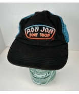 Ron Jon Surf Shop YOUTH Adjustable Snapback Mesh-Back Hat Cap, Black/Blue - $10.84