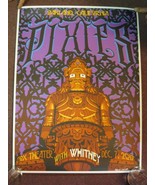 Pixies Poster The With Whitney Dec 7 2017 Fox Theater Silkscreen S/N - $8,231.58 MXN