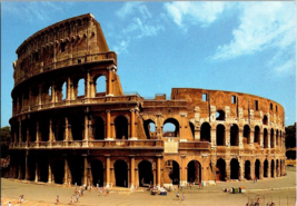 Postcard Italy, Rome Facade Entrance to the Ruins of the Colosseum - £4.59 GBP