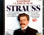 Masters of Classical Music Volume 4: Johann Strauss [CD 1990, Laserlight... - $1.13
