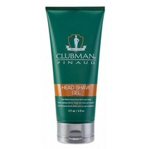 CLUBMAN HEAD SHAVE GEL Maintains the scalps natural moisture balance smo... - $8.14