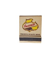 Vintage Matchbook Falstaff Beer Front Strike Full Unstruck Advertising - $258.48 MXN