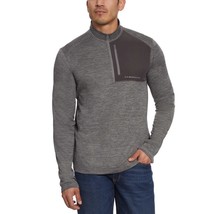G.H. Bass &amp; CO. Mixed Media 1/4 Zip Fleece Long Slv Top GRAY Men&#39;s Sz XL... - $399.85 MXN