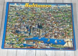 Vintage Don Scott 1990 City of Baltimore 529 Piece Puzzle - £10.26 GBP