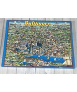 Vintage Don Scott 1990 City of Baltimore 529 Piece Puzzle - £10.33 GBP