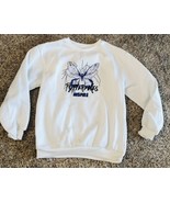 Shein Butterflies Inspire White Fleece Sweatshirt Adult Size Large - £11.63 GBP
