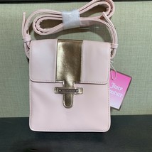 NEW Juicy Couture Pink and Gold Crossbody Purse Handbag Shoulder Bag.   A3 - £19.71 GBP