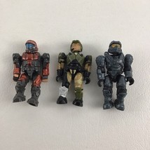 Mega Bloks Mini Figures Lot Spartan UNSC Marine Shark Combat Soldiers Toy - $24.70