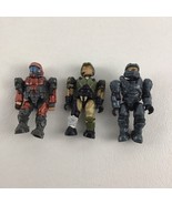Mega Bloks Mini Figures Lot Spartan UNSC Marine Shark Combat Soldiers Toy - $33.78 CAD