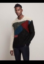 John Varvatos Collection Multicolor Mohair Sweater. Size Small. BNWT $498 - $674.35