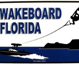 Wakeboard Florida Wakeboarding Sports Water Rules Aluminum Sign - £23.26 GBP