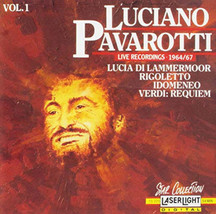 Luciano Pavarotti - Live Recordings 1964/67, Vol. 1 (CD) (VG+) - £2.13 GBP