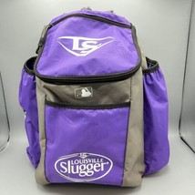 Louisville Slugger Purple Backpack Style Baseball Softball Bat &amp; Equipment Bag - £31.06 GBP